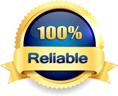 100% Reliable